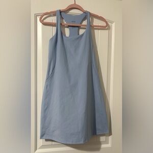 Girlfriend Collective Light Blue Mini Dress